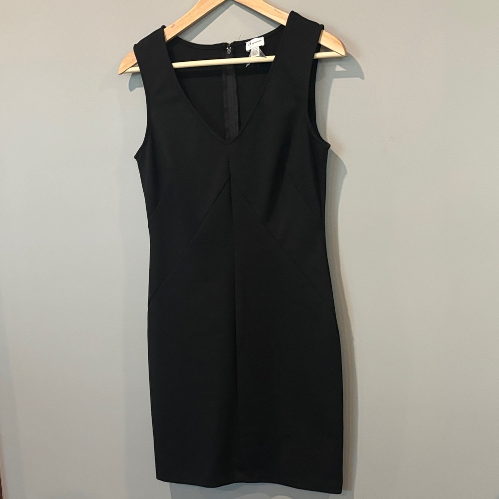 Dynamite Black V-Neck Mini Dress